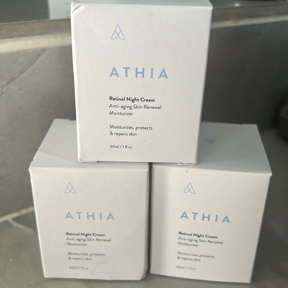 ATHIA skincare retinol night cream